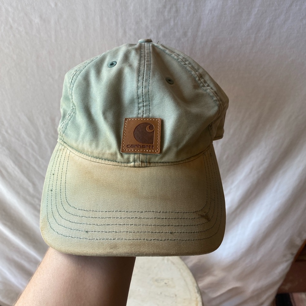 - Faded Green Carhartt Baseball Cap